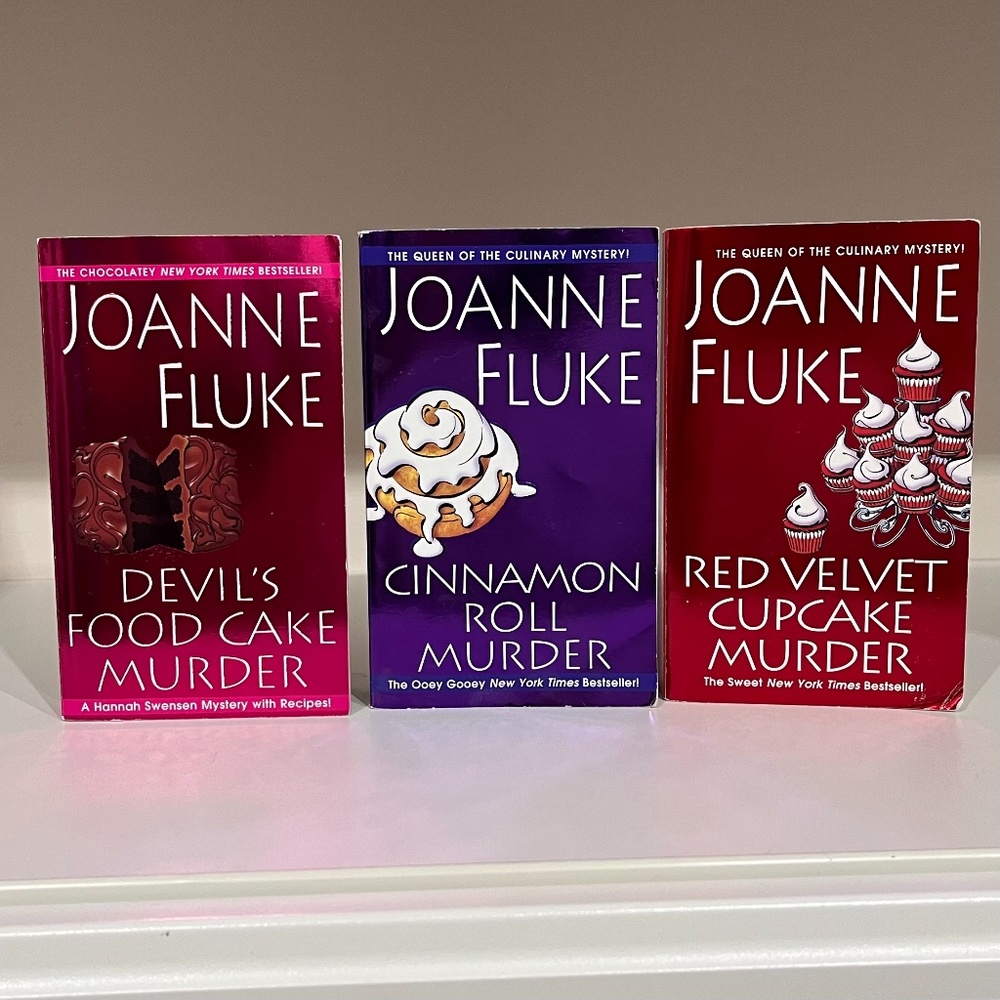 Joanne Fluke Hannah Swensen Cookie Jar Series Books #14, #15 & #16